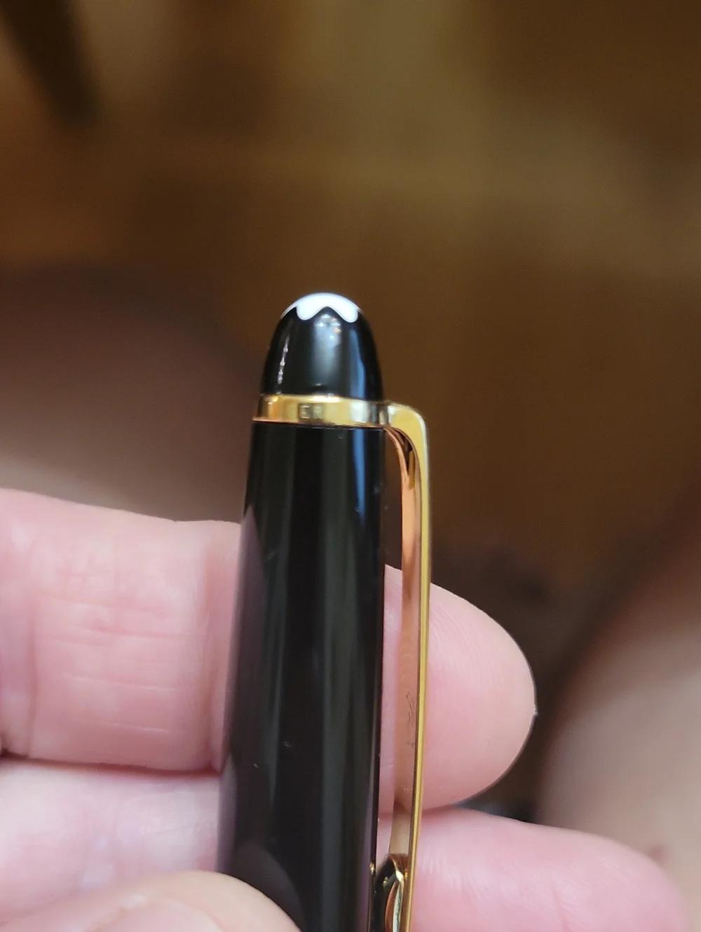 Vintage Mont Bkanc Meisterstuck Black Gold Rollerball Pen In Box With Refill